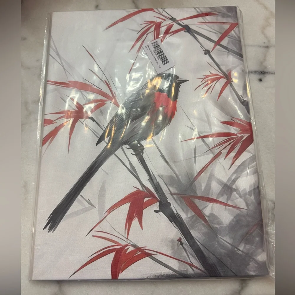 NWT American Red Cardinal Wall Decor Cardinal Bird Picture